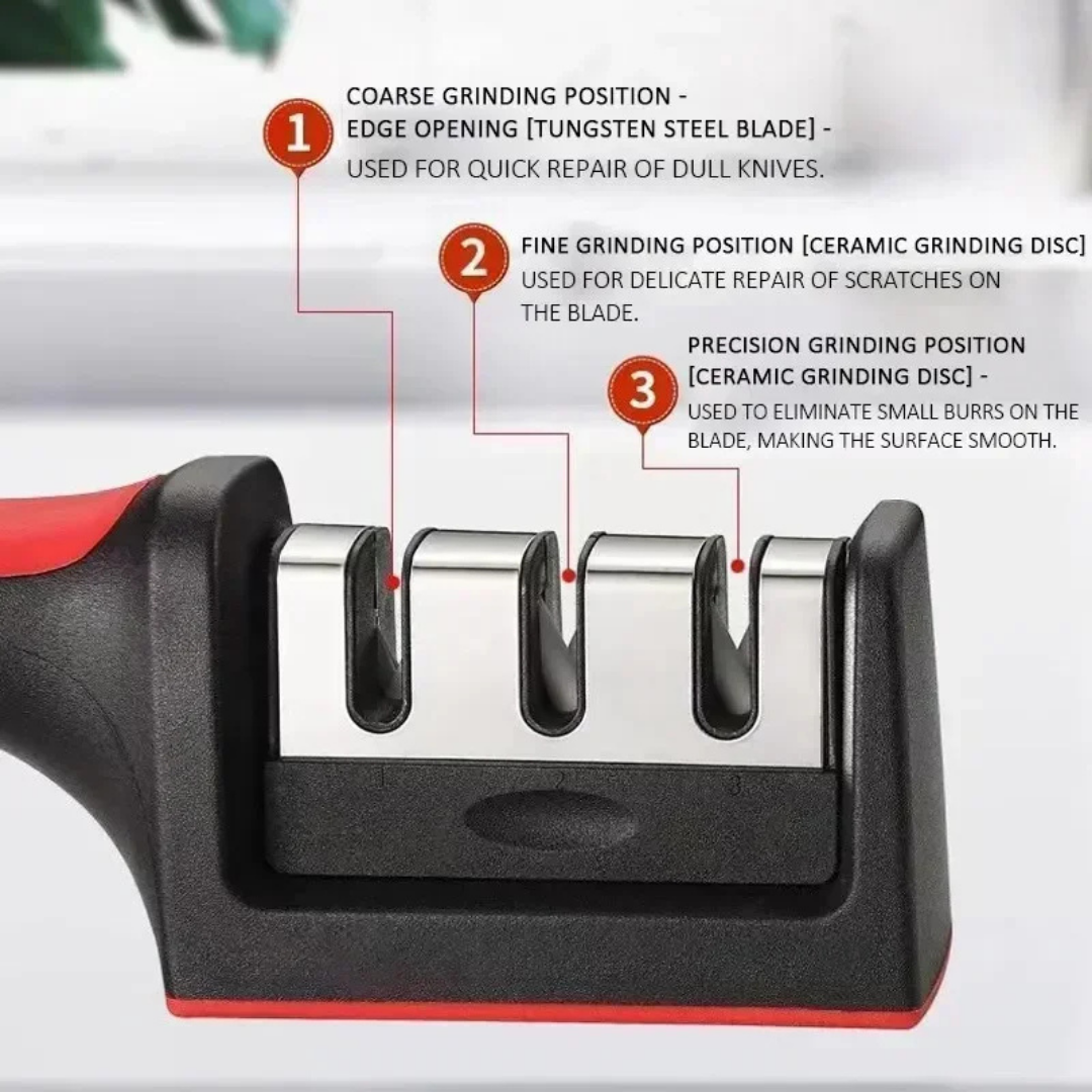 3-Stage Knife Sharpener