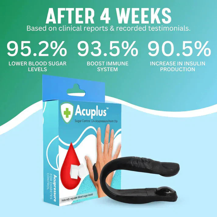 Acuplus+ Sugar Control Acupressure Point Clip - Buy 1 Get 1 FREEš„