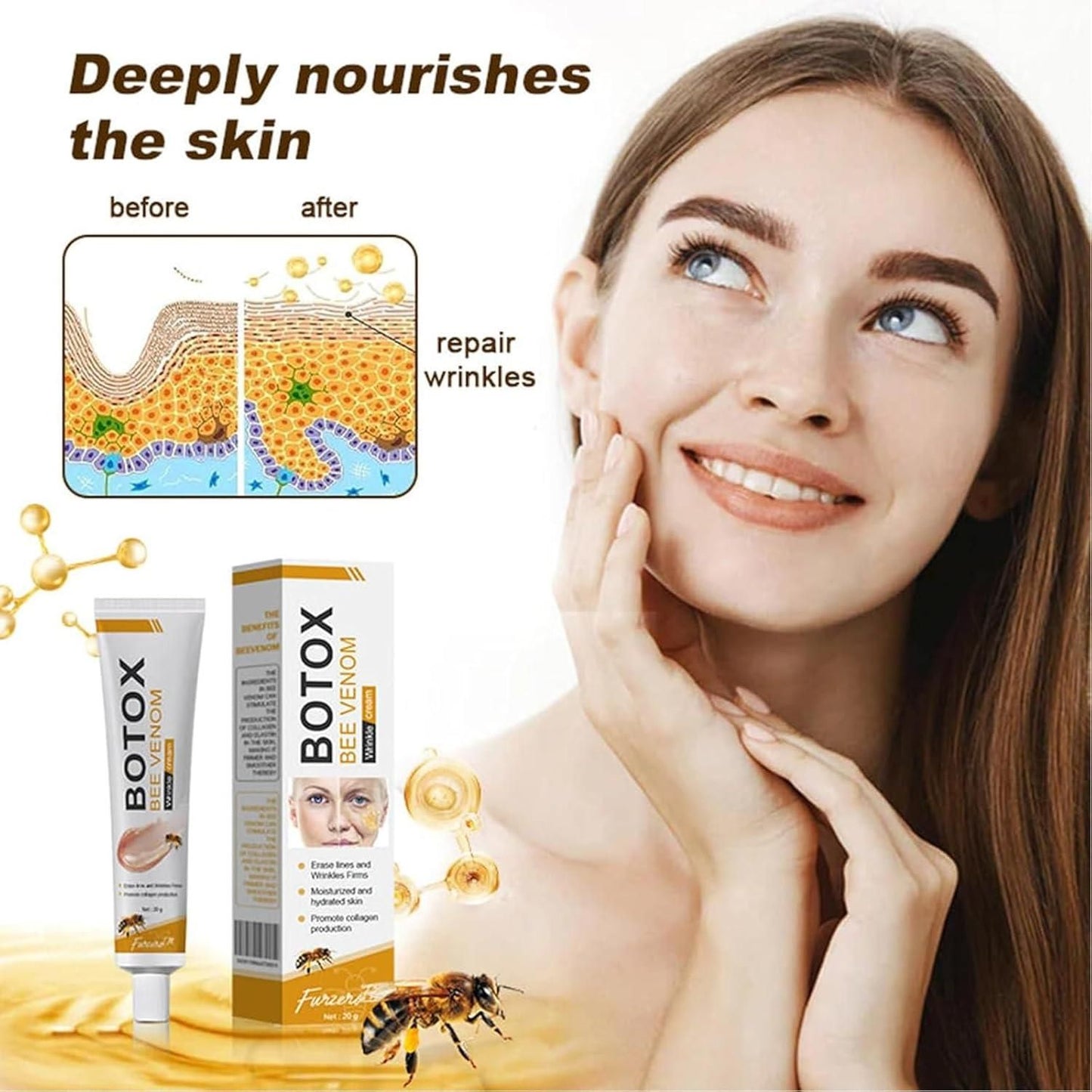 Bee Venom Wrinkle Repair Cream šāØ
