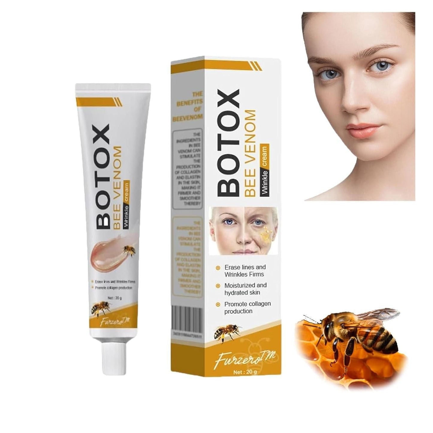 Bee Venom Wrinkle Repair Cream šāØ