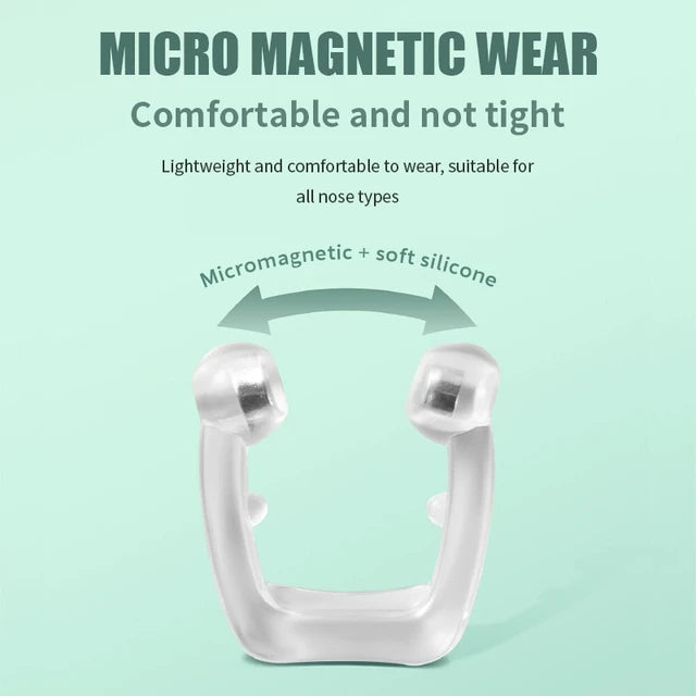 Silicone Magnetic Anti Snoring Nose Clip