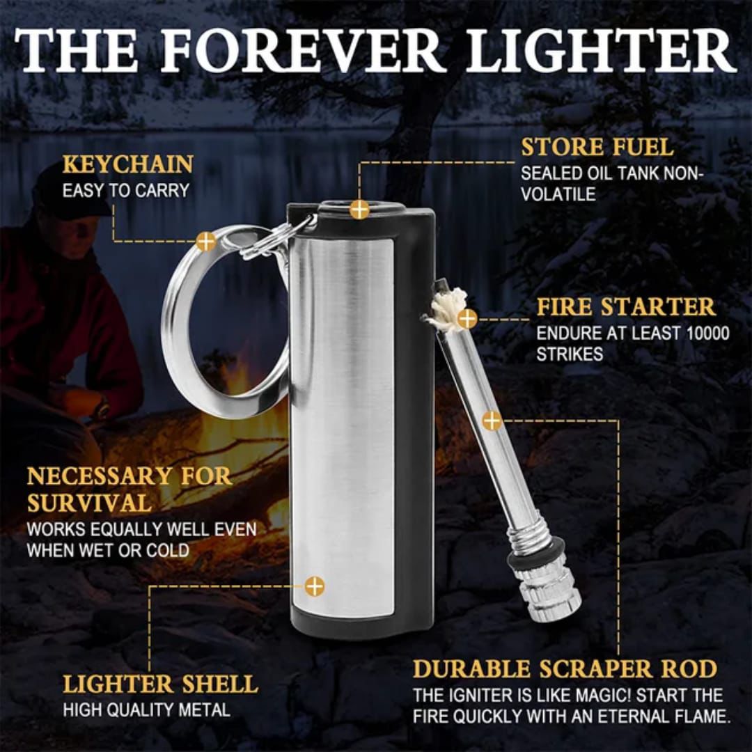 Portable Lighter Keychain
