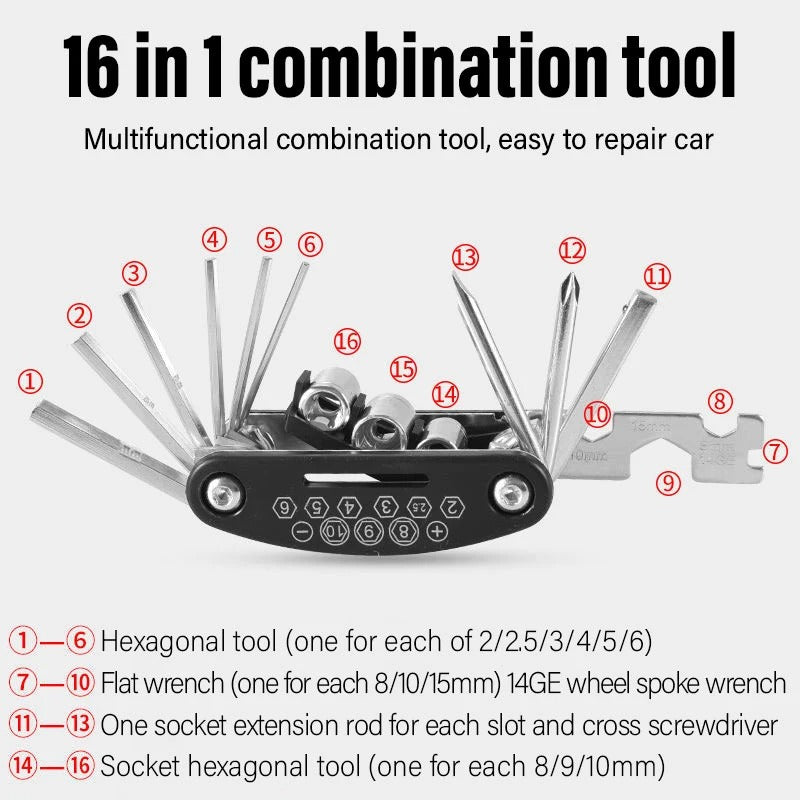 16 in 1 Screwdriver Repair Tool
