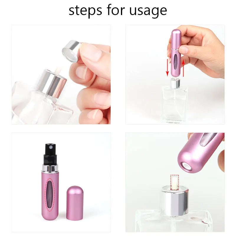 5ml Mini Empty Perfume Bottle (5 Pcs)