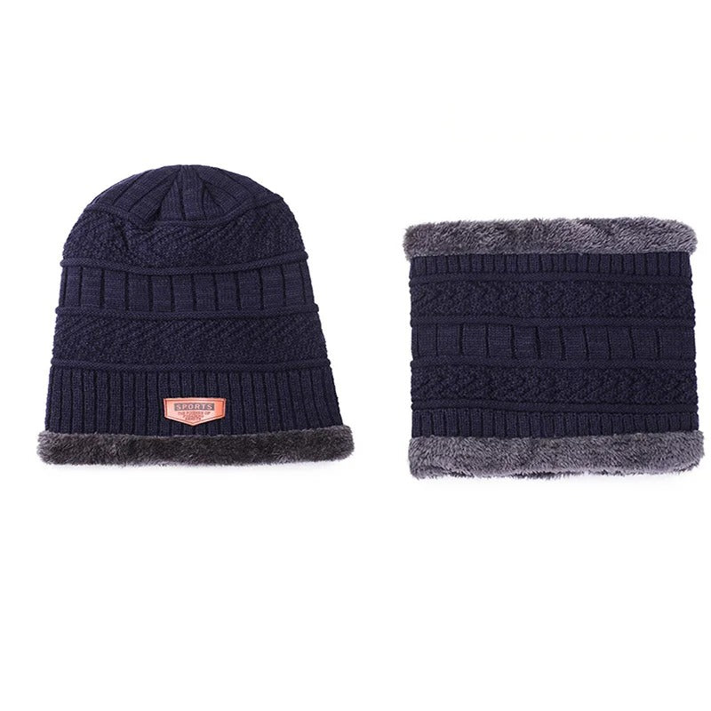Wool Cotton Winter Neck Cover Cap For Man & Women