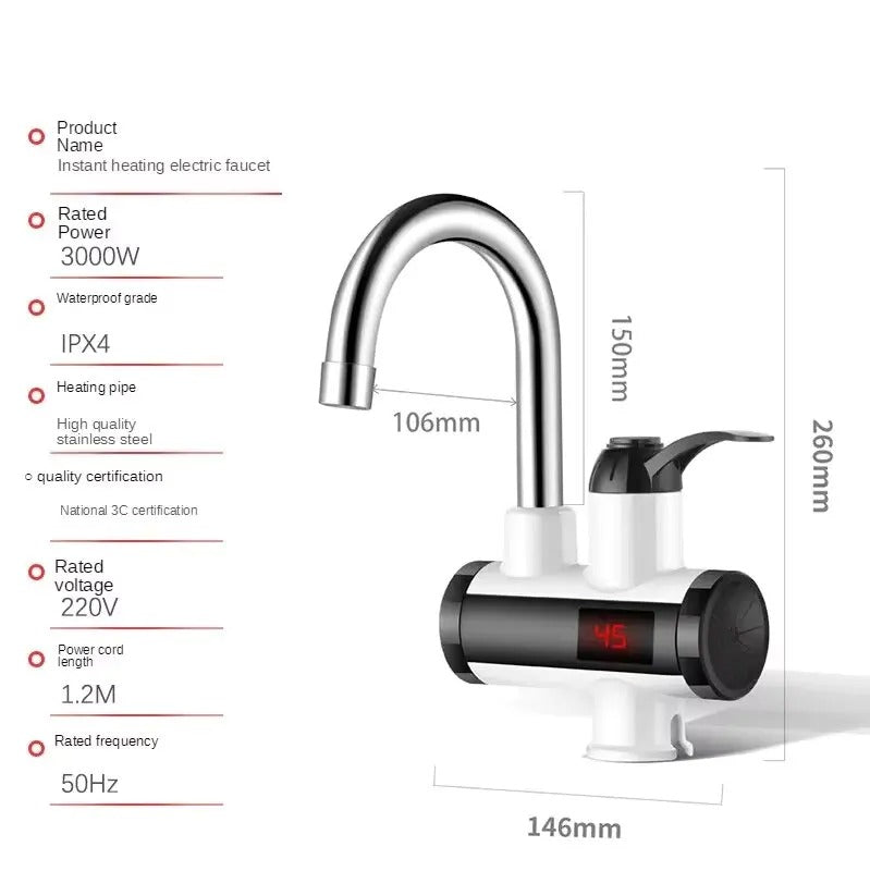 Instant Electric Heating Water Faucet