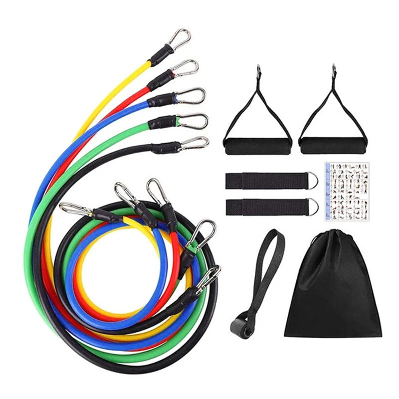 11 Pcs Portable Resistance Bands