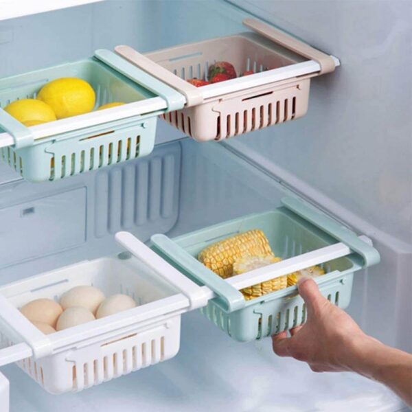 Adjustable Fridge Storge Baskets