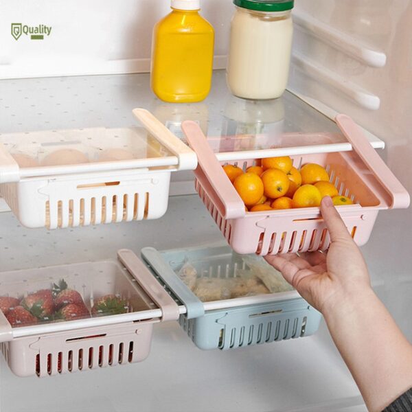 Adjustable Fridge Storge Baskets