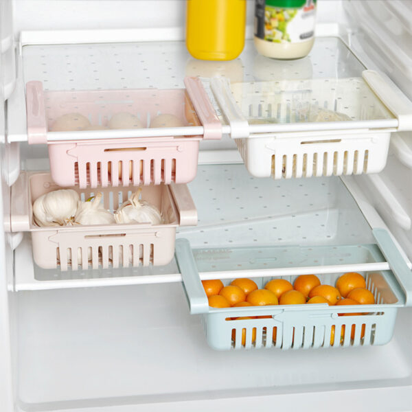 Adjustable Fridge Storge Baskets