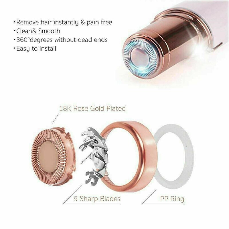 Mini Female Hair Remover Lipstick Shape