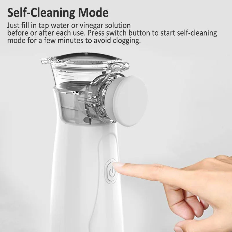 PureBreath Compact Nebulizer Safe Relief Anytime Anywhere