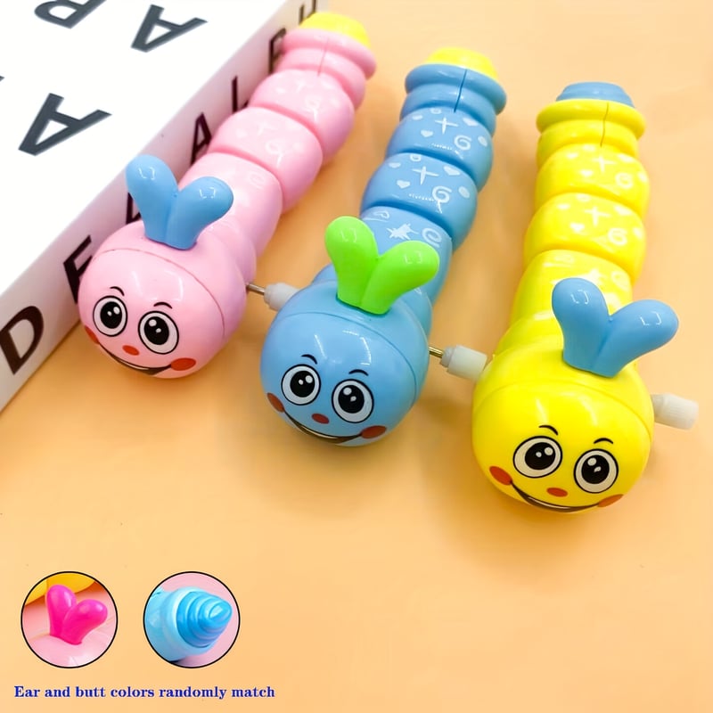 🐛Running Wind-Up Wiggle Caterpillar Toys