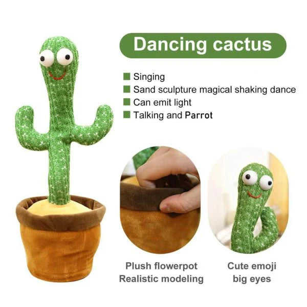 Lovely Talking Toy for Kids Talking Cactus