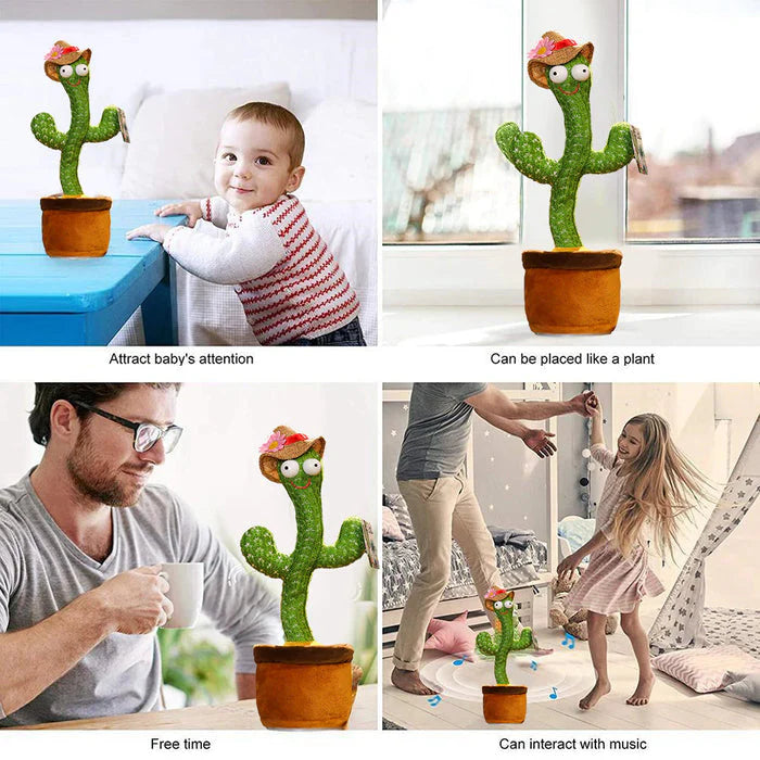 Lovely Talking Toy for Kids Talking Cactus