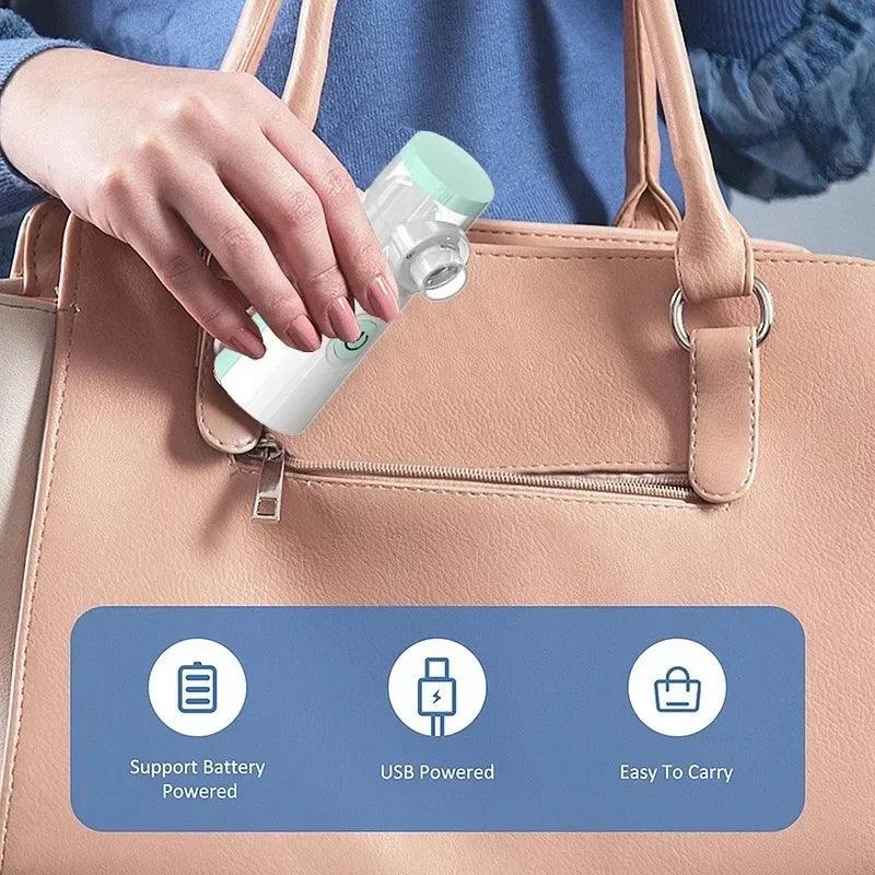 PureBreath Compact Nebulizer Safe Relief Anytime Anywhere