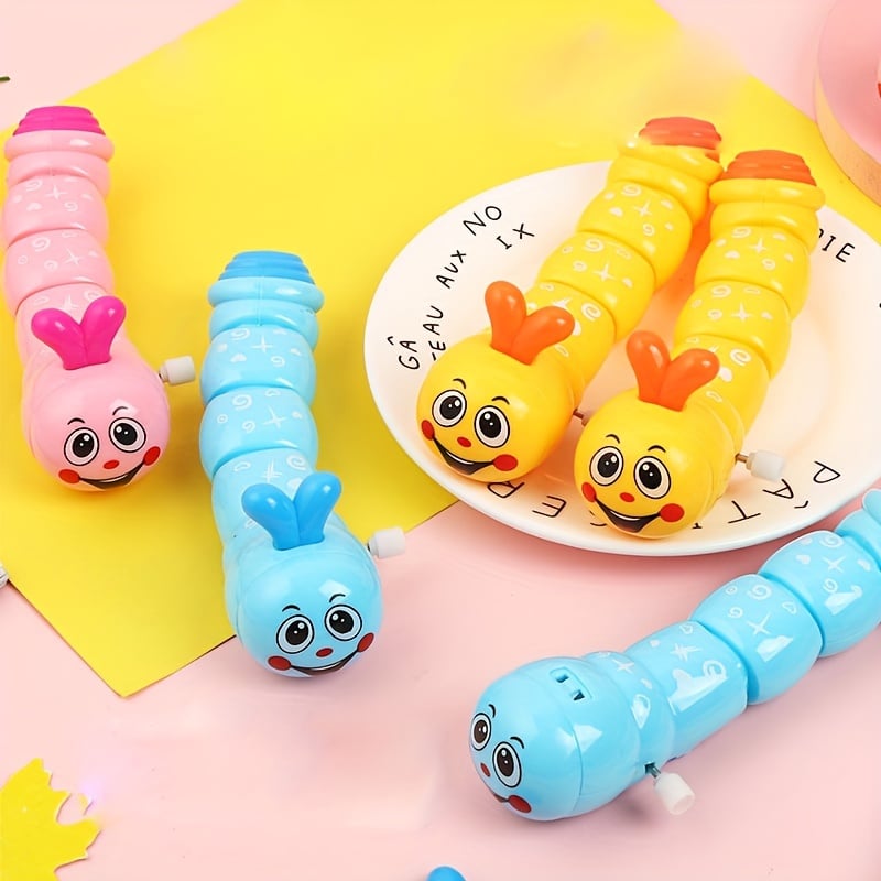 🐛Running Wind-Up Wiggle Caterpillar Toys