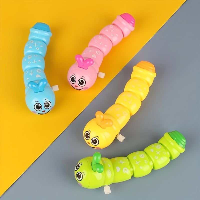 🐛Running Wind-Up Wiggle Caterpillar Toys