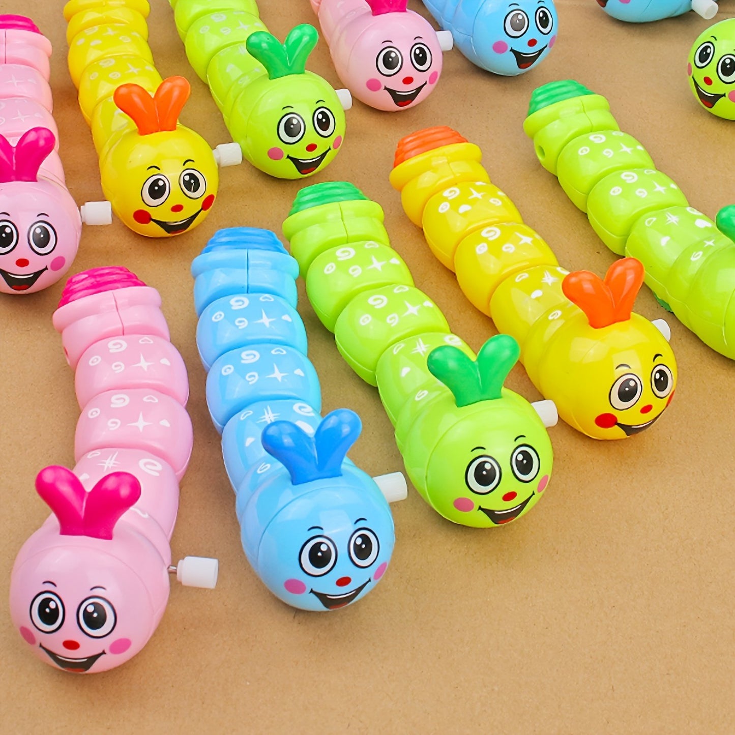 🐛Running Wind-Up Wiggle Caterpillar Toys