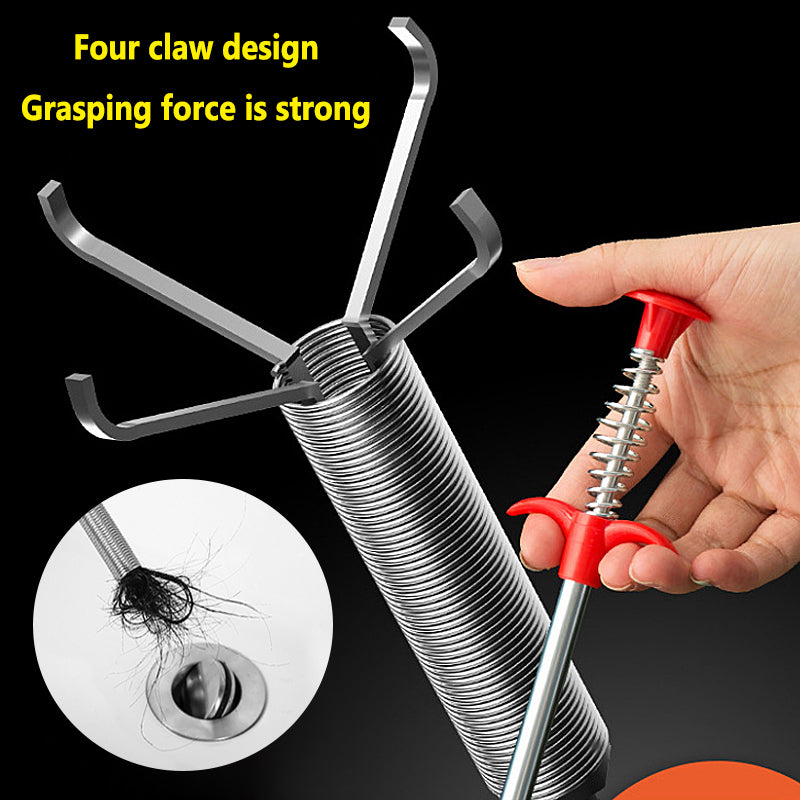 Cleaning Spring Tool Drain Opener