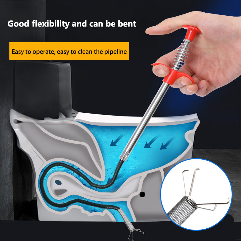 Cleaning Spring Tool Drain Opener