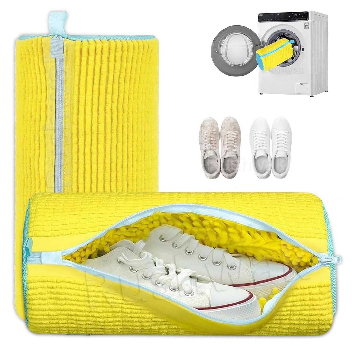 CleanKicks Shoe Washing Bag - Microfiber Cleaning Bag