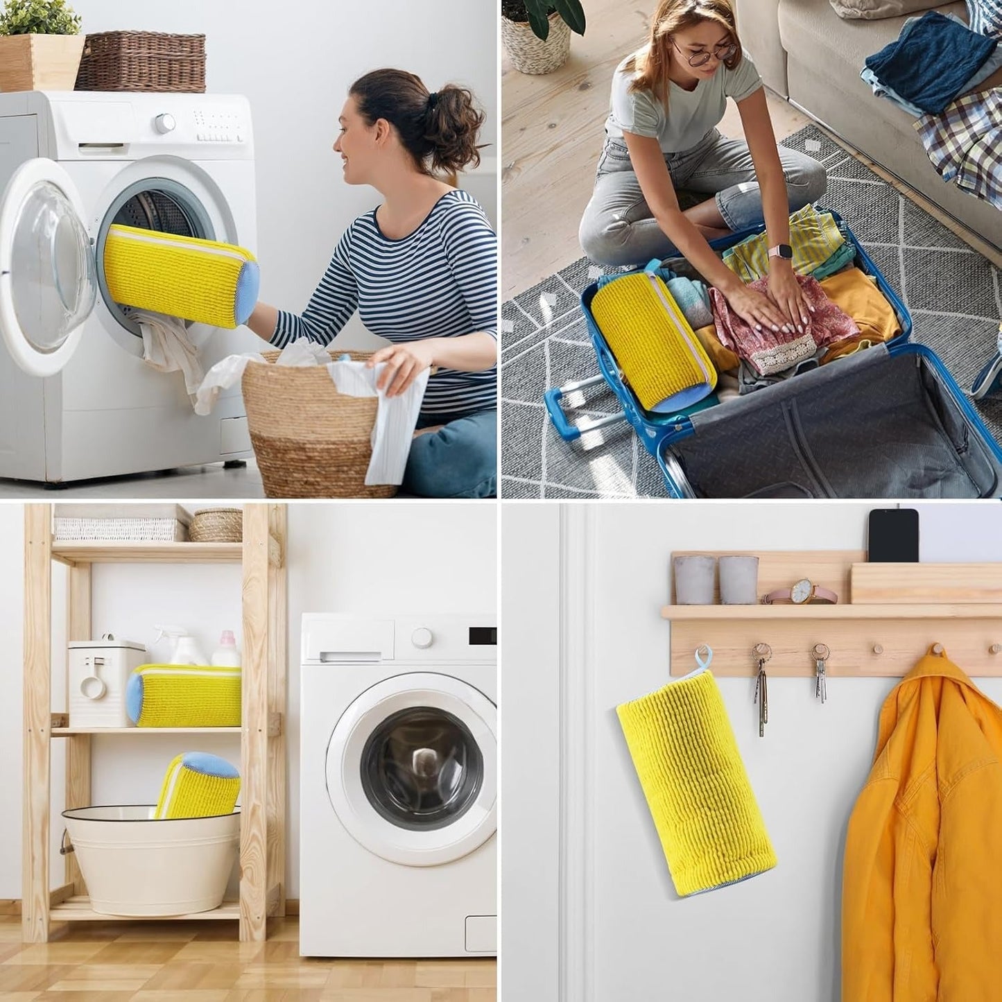 CleanKicks Shoe Washing Bag - Microfiber Cleaning Bag