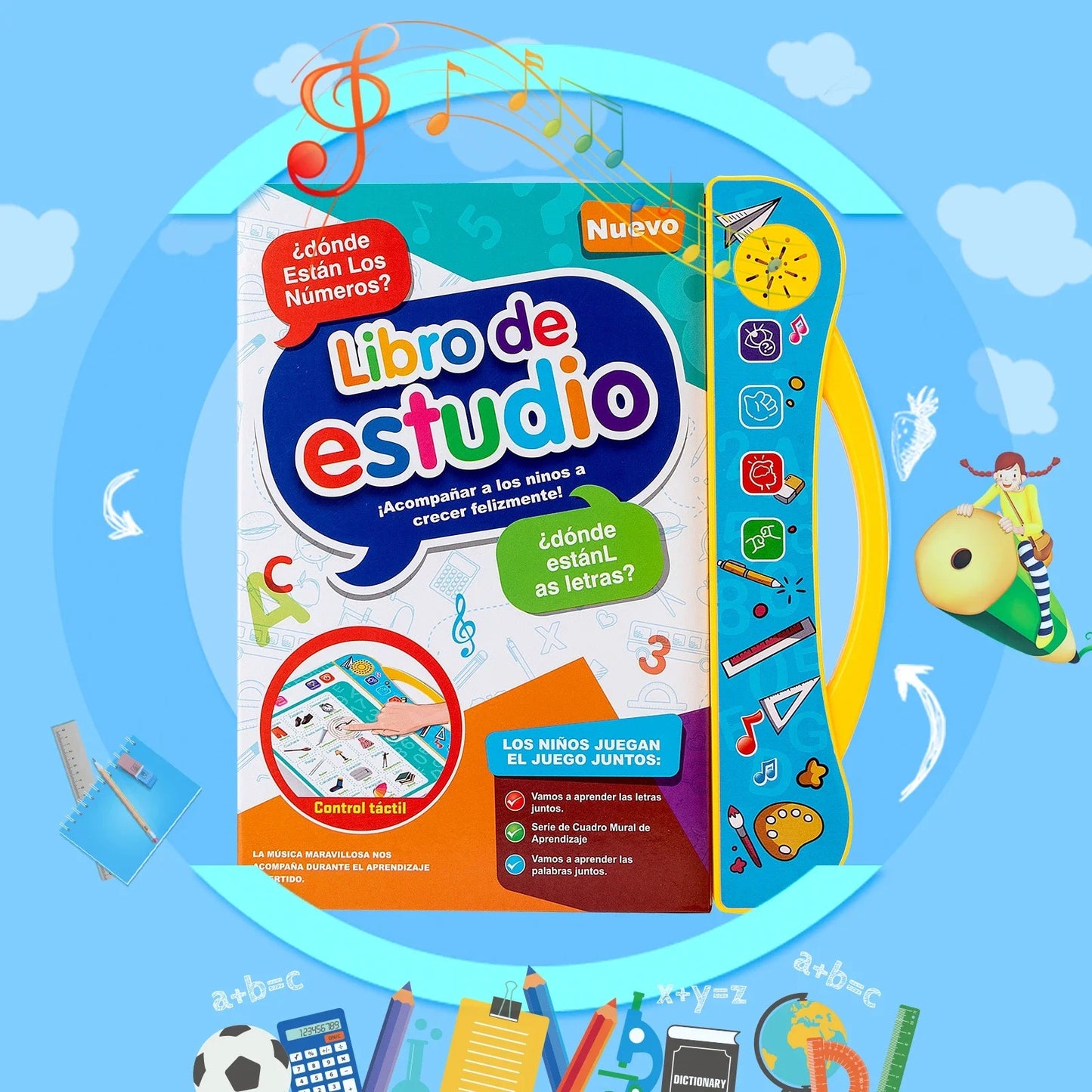 Kids Intellectual Audio Learning Book