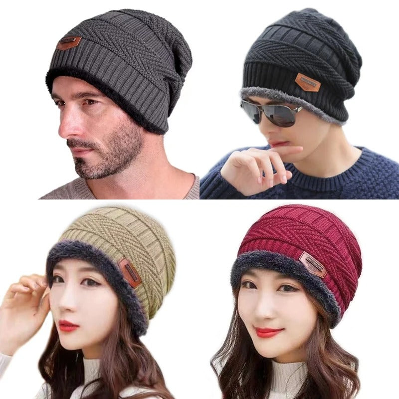 Wool Cotton Winter Neck Cover Cap For Man & Women