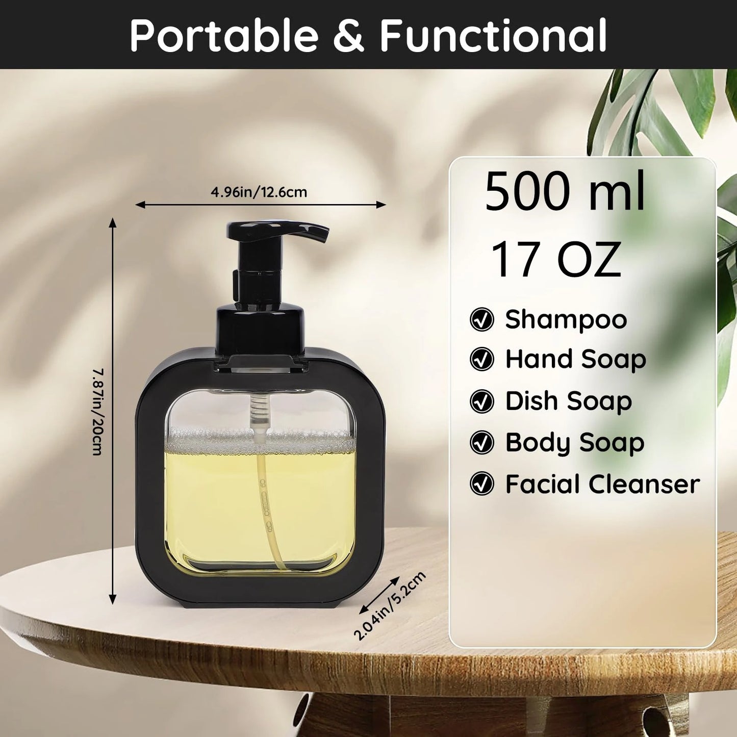 Refillable Soap Dispenser