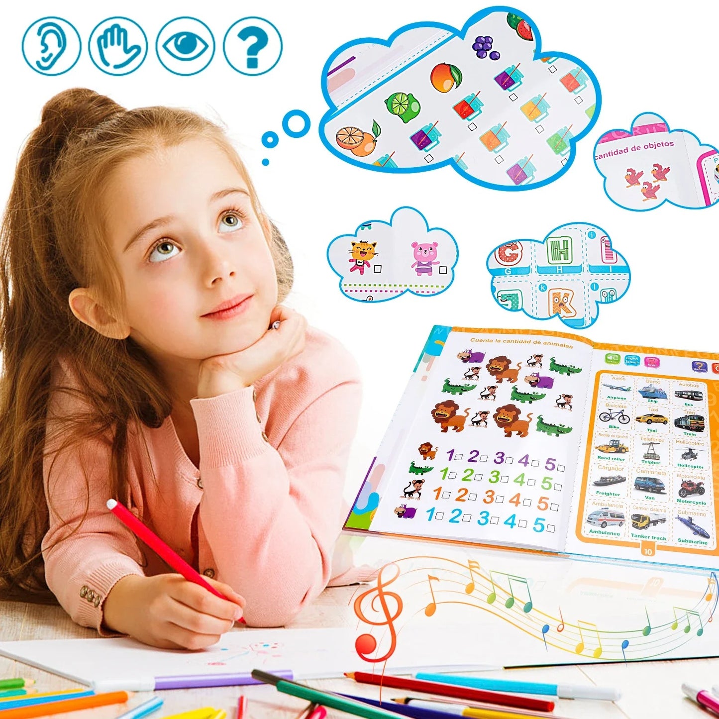 Kids Intellectual Audio Learning Book