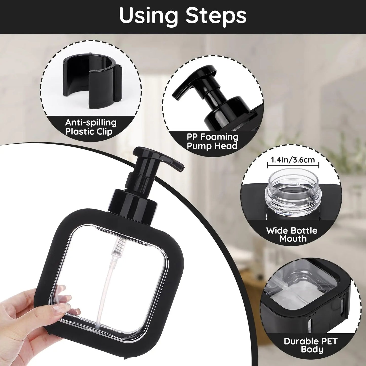 Refillable Soap Dispenser