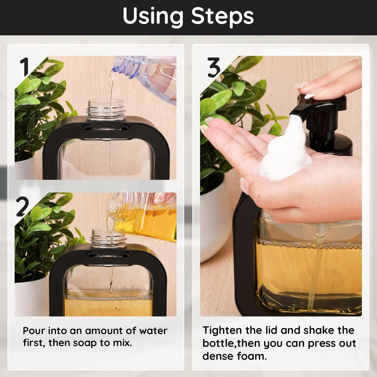 Refillable Soap Dispenser