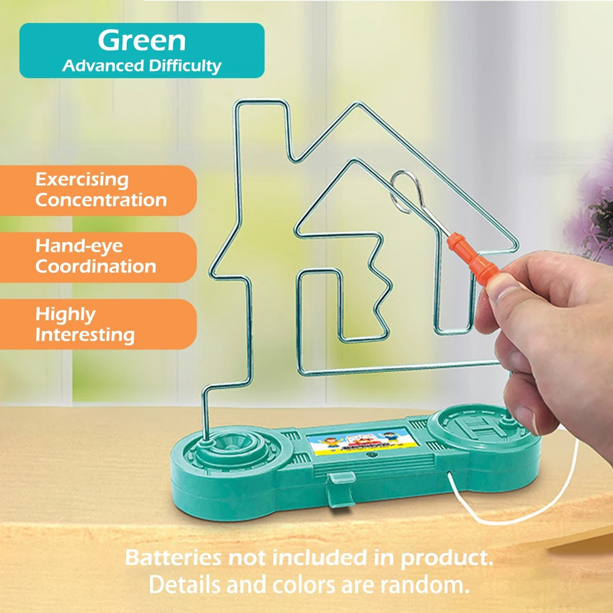 Bump Maze, Montessori Toy Electric Wire