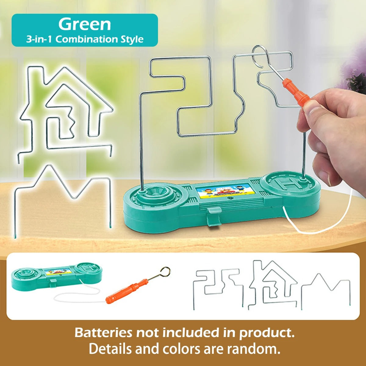 Bump Maze, Montessori Toy Electric Wire