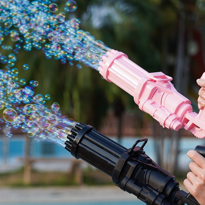 New Kids Gatling Bubble Gun