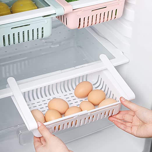 Adjustable Fridge Storge Baskets