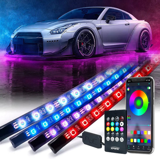 Led Multi Color UnderGlow Kit Smartphone Control