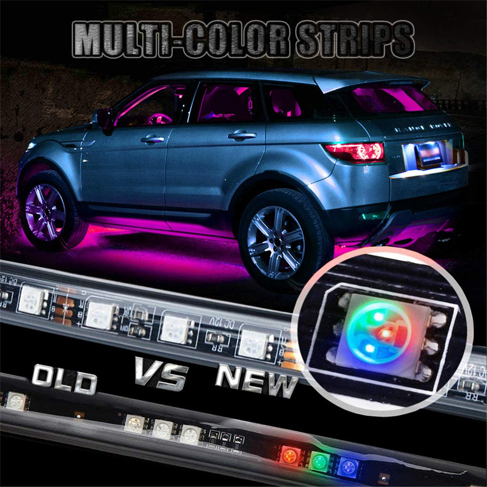 Led Multi Color UnderGlow Kit Smartphone Control