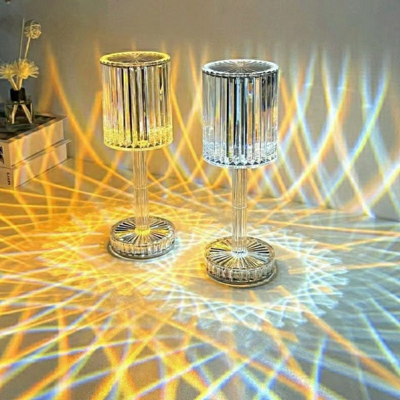 Control Crystal lamp