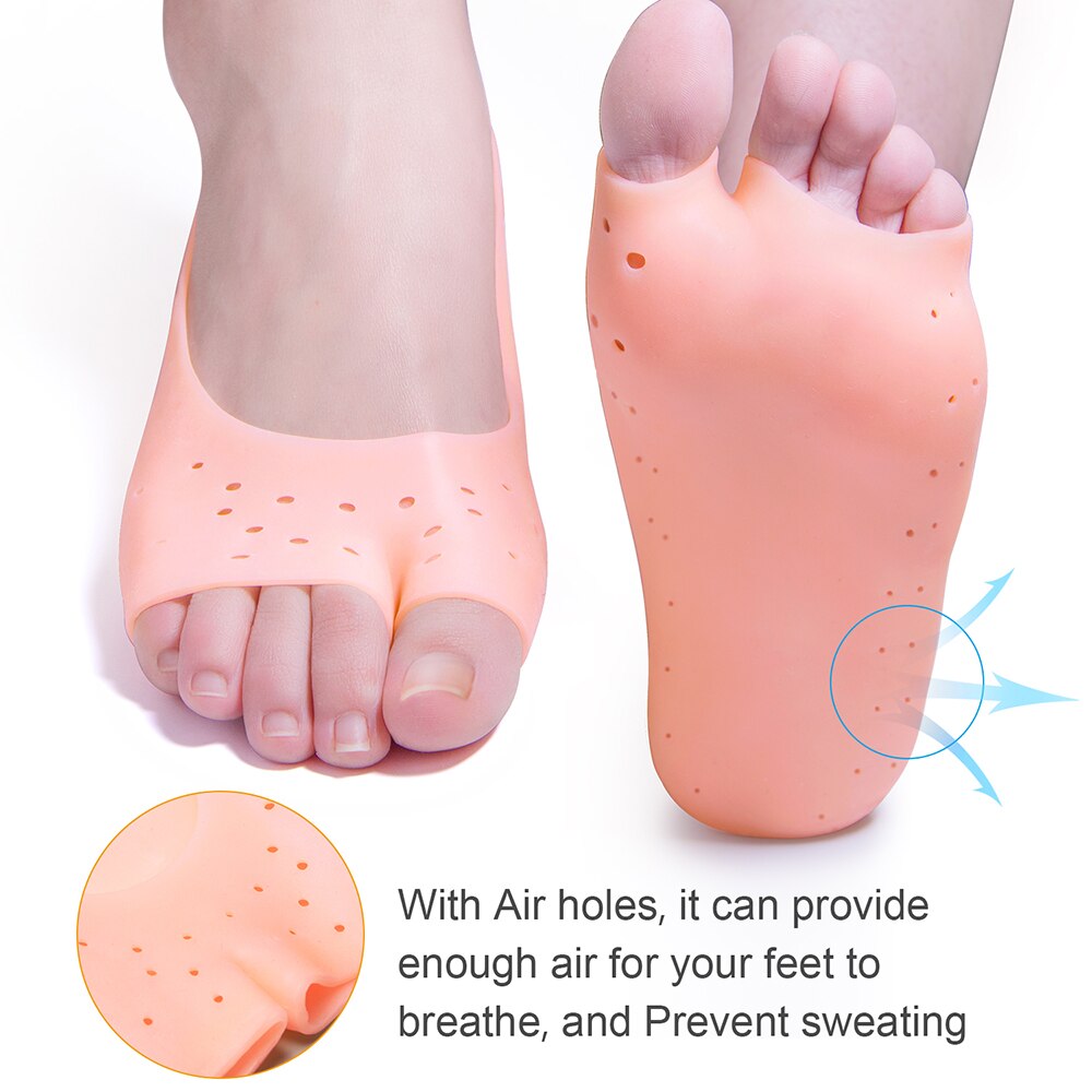 2 Pcs Soft Silicone Foot Care