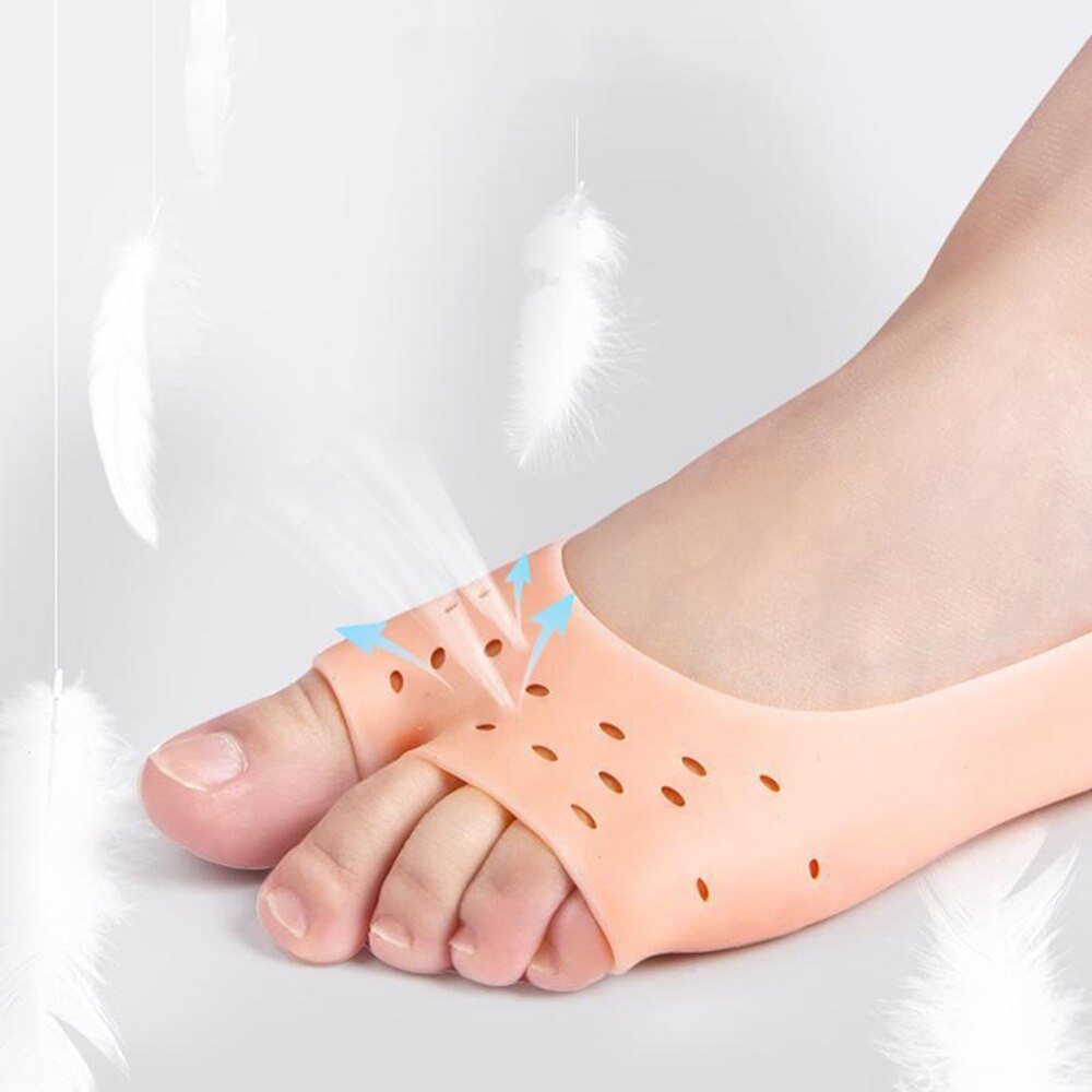 2 Pcs Soft Silicone Foot Care